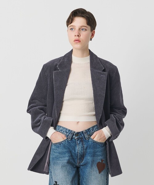 美品♡h beauty&youth ユナイテッドアローズ　テーラードジレ BEAUTY&YOUTH UNITED ARROWS〉テーラードジレ 美品♡h beauty&youth