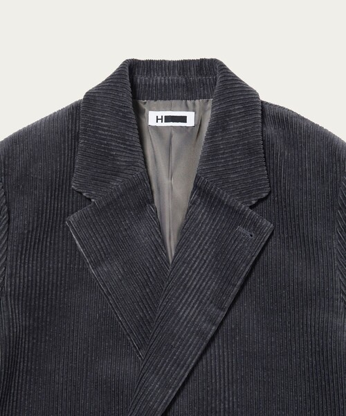 セール】＜H＞コーデュロイ ダブルブレストジャケット（テーラード