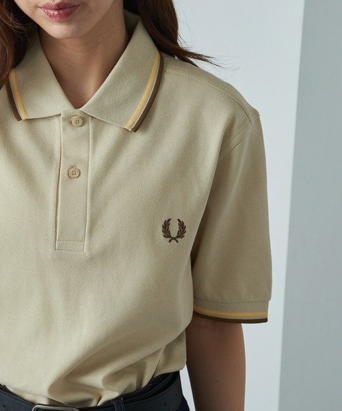 FRED PERRY ベージュ Vネック ポロシャツ L 楽天市場】FRED PERRY フレッド ペリー（カラーベージュ）（メンズ