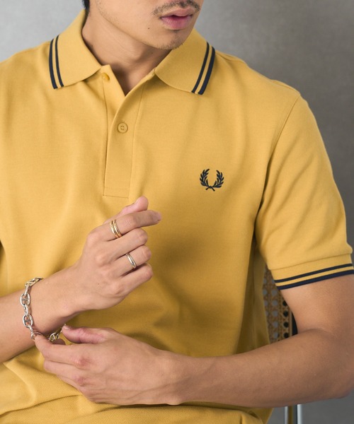 FRED PERRY The Twin Topped Fred Perry Shirt M3600①