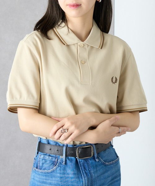 FRED PERRY（フレッドペリー）の「【FRED PERRY】The Twin Topped Fred Perry Shirt M3600②（ポロシャツ・レディース・カーキ系2/ベージュ系その他3/ワイン/ライトブルー/カーキ/ブルー系その他2/レッド系/ベージュ系その他/ライトグレー/ベージュ系その他2/イエロー/グリーン系その他2/ダークブルー/ダークグリーン系2/ダークインディゴブルー/ブルー系その他/ダークオレンジ・M/XS/XL/L/S）」の22枚目の写真