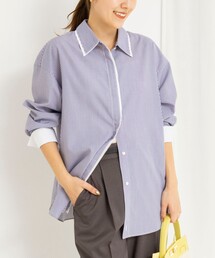 NOLLEY’S | ウォッシャブルレイヤード2WAYカラーシャツ(シャツ/ブラウス)