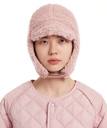 TRUNK PROJECT（トランクプロジェクト）の「Shearing Aviator Hat_Pink（ハット）」