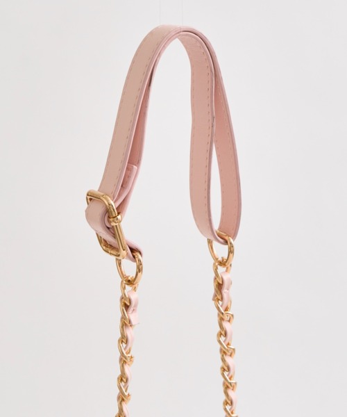 OLIVE des OLIVE（オリーブデオリーブ）の「Aimerianejoieハートキルティングショルダーバッグ（ショルダーバッグ・レディース・ピンク/レッド/アイボリー/ブラック・FREE）」の18枚目の写真