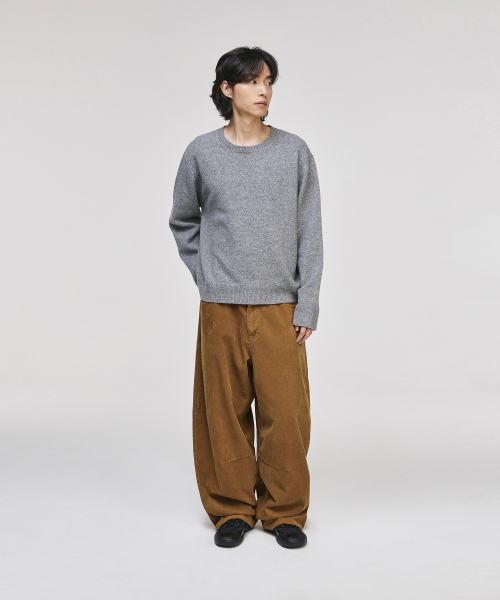 SIGNATURE（シグネチャ）の「ワイドカーブドダートコーデュロイパンツ[ベージュ]（その他パンツ・レディース・その他・S/M/XL/L）」の6枚目の写真