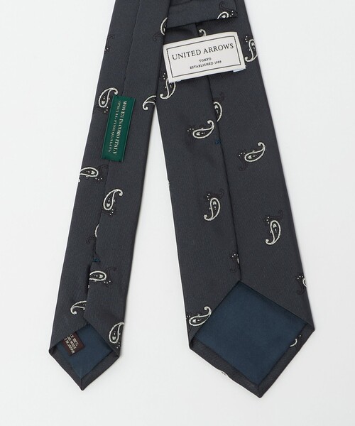 UNITED ARROWS(ユナイテッドアローズ)の「ペイズリー ジャガード ネクタイ(ネクタイ・メンズ・ブラウン系/ダークグレー・FREE)」の4枚目の写真