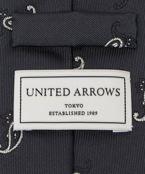 UNITED ARROWS(ユナイテッドアローズ)の「ペイズリー ジャガード ネクタイ(ネクタイ・メンズ・ブラウン系/ダークグレー・FREE)」の9枚目の写真