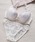 fran de lingerie�i�t�����f�����W�F���[�j�́u�u�����V���[�c�Z�b�g�@Bra&shorts�i�u��&�V���[�c�j�v�b�z���C�g�n1