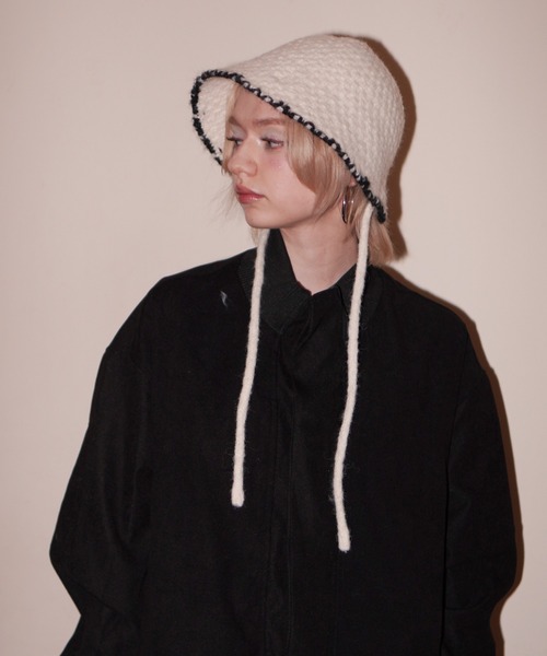 IMARI / イマリ 】 ニット ボンネット キャップ（ハット）｜IMARI