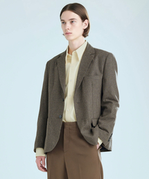 ZPLISH（ジプリシュ）の「ウールチェックブレザー ブラウン（テーラードジャケット）」