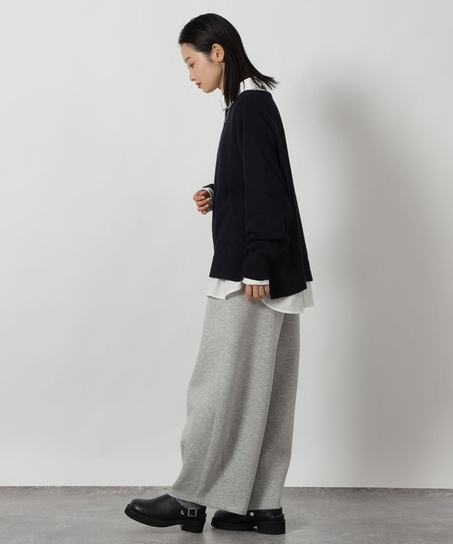 LAKOLE（ラコレ）の「カノコ編みボートネックニットプルオーバー / 639740（ニット/セーター・レディース・ベージュ/ネイビー/ミント・FREE）」の18枚目の写真