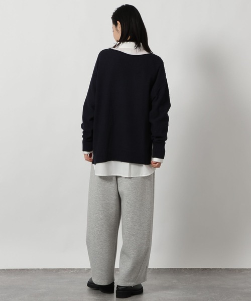 LAKOLE（ラコレ）の「カノコ編みボートネックニットプルオーバー / 639740（ニット/セーター・レディース・ベージュ/ネイビー/ミント・FREE）」の19枚目の写真