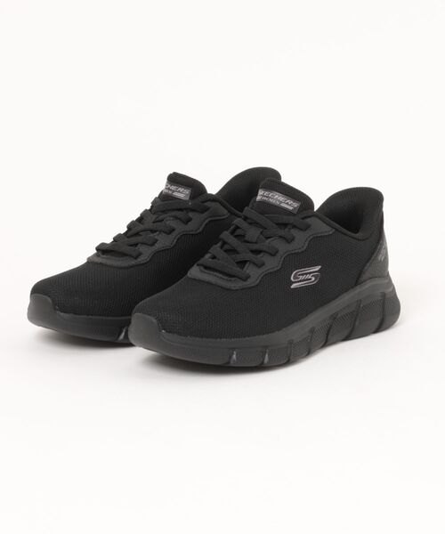 SKECHERS(スケッチャーズ)の「《SKECHERS》BOBS B FLEX-FLEX LUCY(スリッポン・レディース・ブラック/ダークネイビー/その他1/ベージュ系その他・22.5cm/23.0cm/23.5cm/24.0cm/24.5cm/25.0cm)」の1枚目の写真