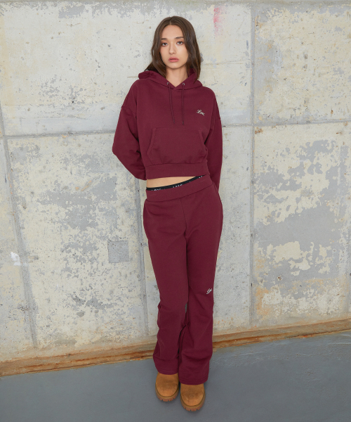 LMCの「WM BACK LETTERING CROPPED HOODIE light heather gray（パーカー・レディース・その他・S/M）」の2枚目の写真
