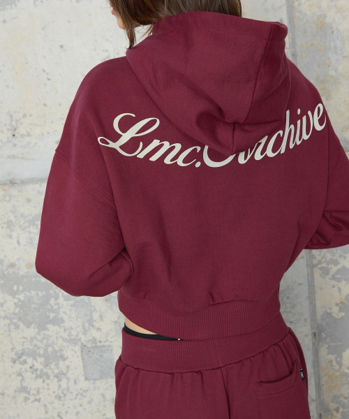 LMCの「WM BACK LETTERING CROPPED HOODIE light heather gray（パーカー・レディース・その他・S/M）」の3枚目の写真