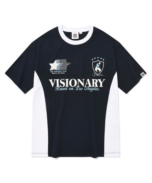 VISION STREET WEAR（ヴィジョンストリートウェア）の「VSW Football T-Shirts Navy（Tシャツ/カットソー・レディース・その他・LARGE/MEDIUM/SMALL/X-LARGE）」の9枚目の写真