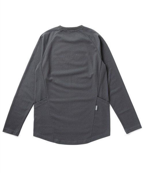 narifuri（ナリフリ）の「マルチテックメッシュロングTシャツ（Tシャツ/カットソー・メンズ・ブラック/チャコール/シルバーグレー・SMALL/MEDIUM/LARGE/X-LARGE）」の12枚目の写真