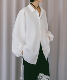 Drawstring Cuff Over Shirt/ドローストリングカフオーバーシャツ