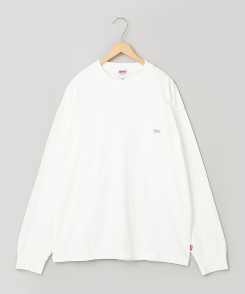 SMITH'S（スミス）の「SMITH’S（スミス）別注 ヴィンテージライク Tシャツ（Tシャツ/カットソー・メンズ・ホワイト/ライトブルー/ベージュ/オレンジ・S/M/L/XL）」の7枚目の写真