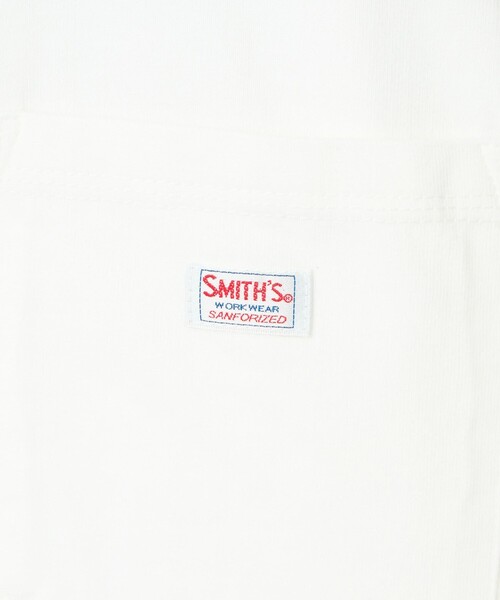 SMITH'S（スミス）の「SMITH’S（スミス）別注 ヴィンテージライク Tシャツ（Tシャツ/カットソー・メンズ・ホワイト/ライトブルー/ベージュ/オレンジ・S/M/L/XL）」の13枚目の写真