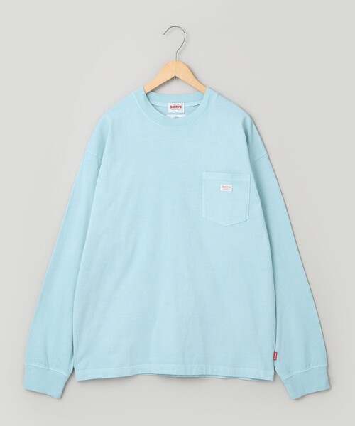 SMITH'S（スミス）の「SMITH’S（スミス）別注 ヴィンテージライク Tシャツ（Tシャツ/カットソー・メンズ・ホワイト/ライトブルー/ベージュ/オレンジ・S/M/L/XL）」の20枚目の写真