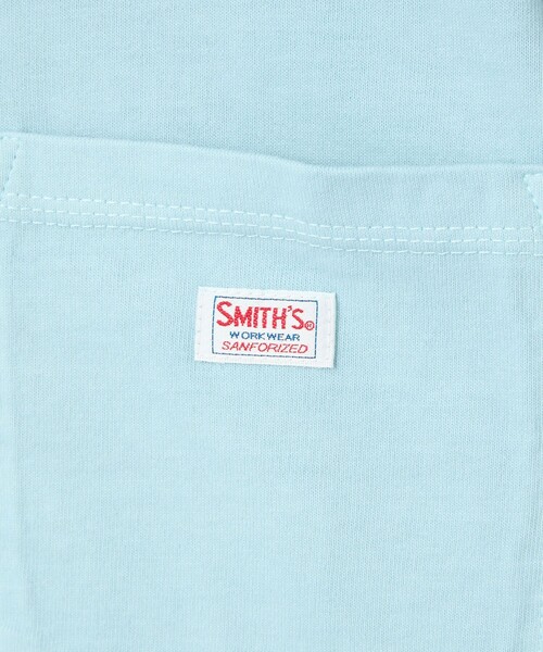 SMITH'S（スミス）の「SMITH’S（スミス）別注 ヴィンテージライク Tシャツ（Tシャツ/カットソー・メンズ・ホワイト/ライトブルー/ベージュ/オレンジ・S/M/L/XL）」の21枚目の写真