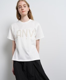 “LANVIN EN BLEU” ロゴTシャツ