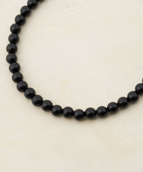 DISCOAT（ディスコート）の「【GOLDY】ビーズチョーカー（ネックレス・レディース・ブラウン/レッド/ブラック・FREE）」の4枚目の写真