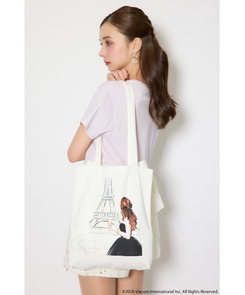 rienda（リエンダ）の「【Emily Paris】トートBAG（トートバッグ・レディース・アイボリー/ネイビー・FREE）」の18枚目の写真