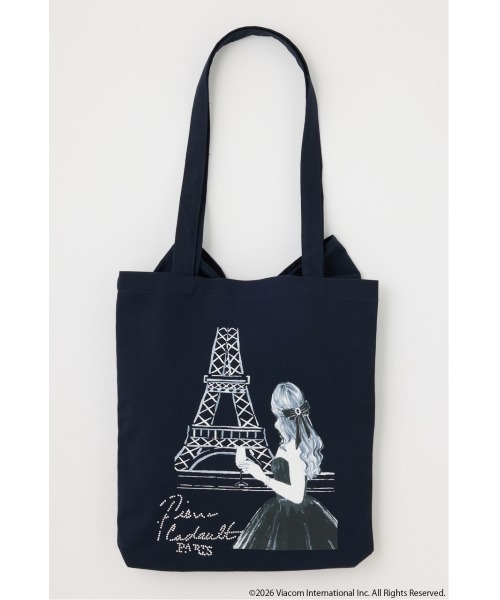 rienda（リエンダ）の「【Emily Paris】トートBAG（トートバッグ・レディース・アイボリー/ネイビー・FREE）」の3枚目の写真