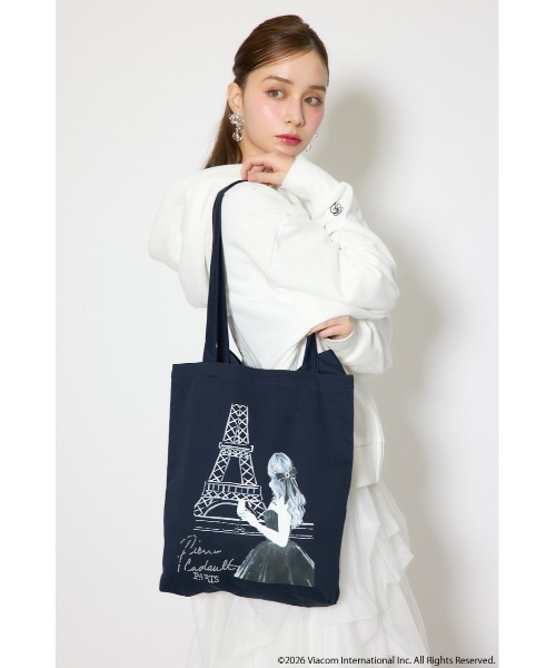 rienda（リエンダ）の「【Emily Paris】トートBAG（トートバッグ・レディース・アイボリー/ネイビー・FREE）」の11枚目の写真