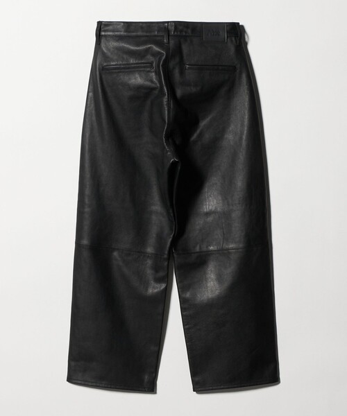 NICE WEATHER（ナイスウェザー）の「＜NICE WEATHER＞バッファローレザー 5ポケットパンツ（その他パンツ・メンズ・ブラック・L/S/M）」の10枚目の写真