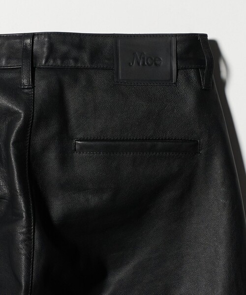 NICE WEATHER（ナイスウェザー）の「＜NICE WEATHER＞バッファローレザー 5ポケットパンツ（その他パンツ・メンズ・ブラック・L/S/M）」の14枚目の写真
