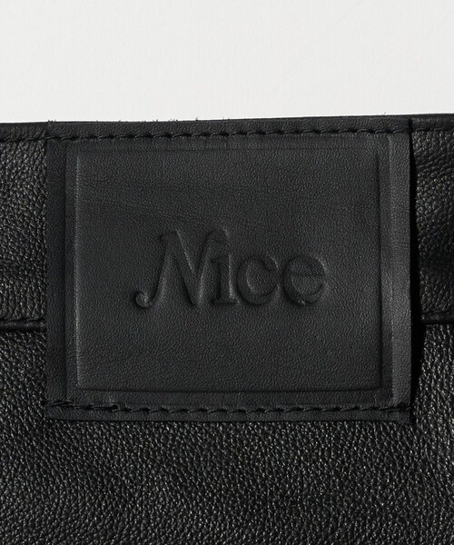 NICE WEATHER（ナイスウェザー）の「＜NICE WEATHER＞バッファローレザー 5ポケットパンツ（その他パンツ・メンズ・ブラック・L/S/M）」の18枚目の写真