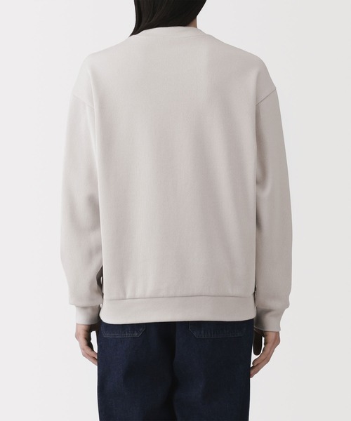 無印良品(ムジルシリョウヒン)の「紳士 二重編みクルーネックプルオーバー(Tシャツ/カットソー・メンズ・ブラック/カーキ/ブルー系/ライトグレー/ダークネイビー・S/L/XL/M)」の17枚目の写真