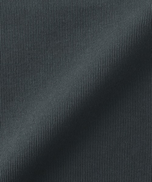 無印良品(ムジルシリョウヒン)の「紳士 二重編みクルーネックプルオーバー(Tシャツ/カットソー・メンズ・ブラック/カーキ/ブルー系/ライトグレー/ダークネイビー・S/L/XL/M)」の6枚目の写真