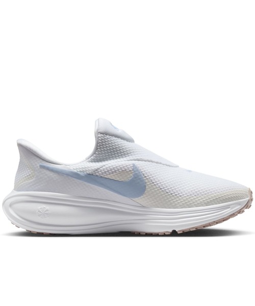 NIKE(ナイキ)の「ナイキ NIKE ナイキ レボリューション 8 イージーオン(スニーカー・レディース・ホワイト×ブルー・23.0cm/23.5cm/24.0cm/24.5cm/25.0cm)」の2枚目の写真