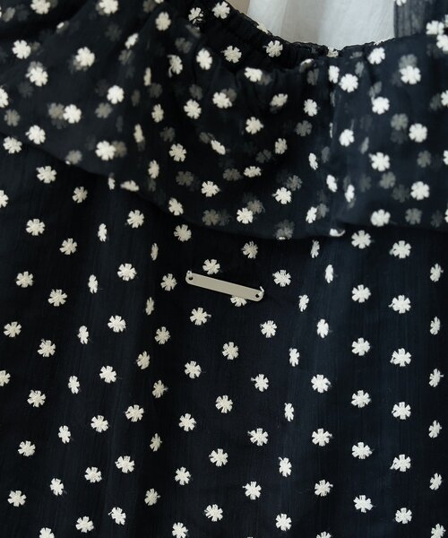 mystic（ミスティック）の「ドットフラワートートBAG（トートバッグ・レディース・オフホワイト/ブラック・ONE SIZE）」の16枚目の写真