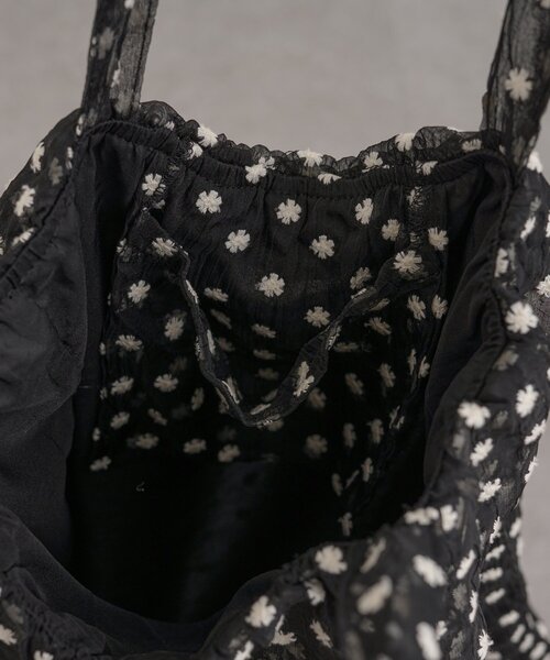 mystic（ミスティック）の「ドットフラワートートBAG（トートバッグ・レディース・オフホワイト/ブラック・ONE SIZE）」の22枚目の写真