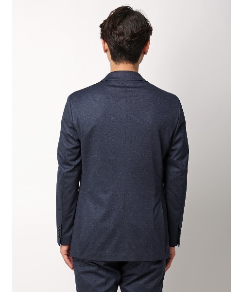 SUIT SQUARE（スーツスクエア）の「SMACTIVE ジャケット ウォッシャブル ストレッチ TRジャージー 無地（テーラードジャケット・メンズ・ネイビー・SS/S/M/L/LL/3L）」の7枚目の写真