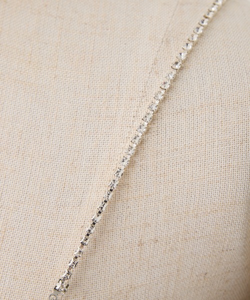 one after another NICE CLAUP（ワンアフターアナザーナイスクラップ）の「肩ビジューオフショルリボントップス（シャツ/ブラウス・レディース・ホワイト×ブラック/アイボリー/ピンク・FREE）」の14枚目の写真