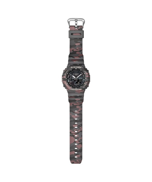 G-SHOCK（ジーショック）の「オリジナルカモフラージュシリーズ / GA-2100CMD-8AJF（アナログ腕時計・メンズ・ブラウン系カモフラージュ・FREE）」の3枚目の写真