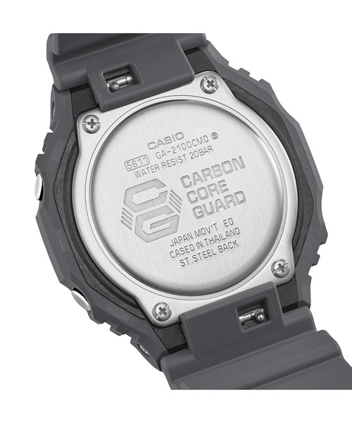 G-SHOCK（ジーショック）の「オリジナルカモフラージュシリーズ / GA-2100CMD-8AJF（アナログ腕時計・メンズ・ブラウン系カモフラージュ・FREE）」の6枚目の写真
