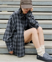 Kastane（カスタネ）の「長袖ネルシャツ（シャツ/ブラウス）」