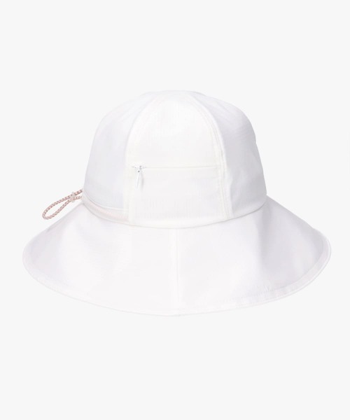 Chapeau d' O(シャポードオー)の「Chapeau d' O Stretch Mesh Pocket Hat / シャポードオー(ハット・レディース・ホワイト/ブラック・M/57.5cm)」の5枚目の写真