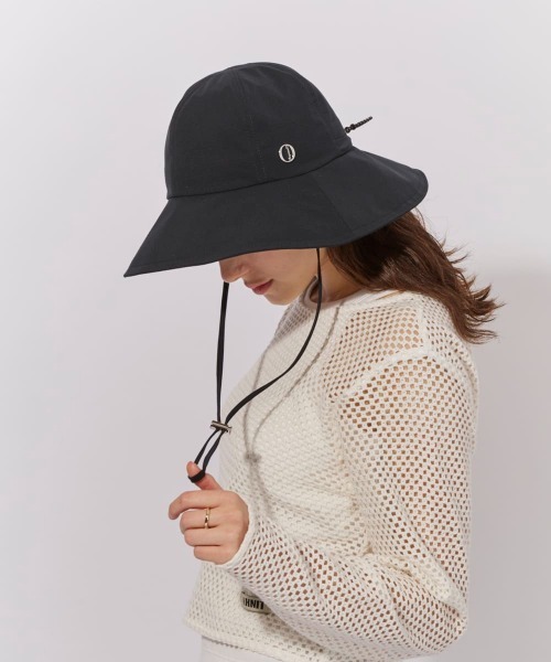 Chapeau d' O(シャポードオー)の「Chapeau d' O Stretch Mesh Pocket Hat / シャポードオー(ハット・レディース・ホワイト/ブラック・M/57.5cm)」の8枚目の写真