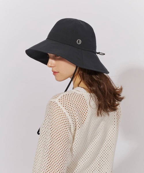 Chapeau d' O(シャポードオー)の「Chapeau d' O Stretch Mesh Pocket Hat / シャポードオー(ハット・レディース・ホワイト/ブラック・M/57.5cm)」の9枚目の写真
