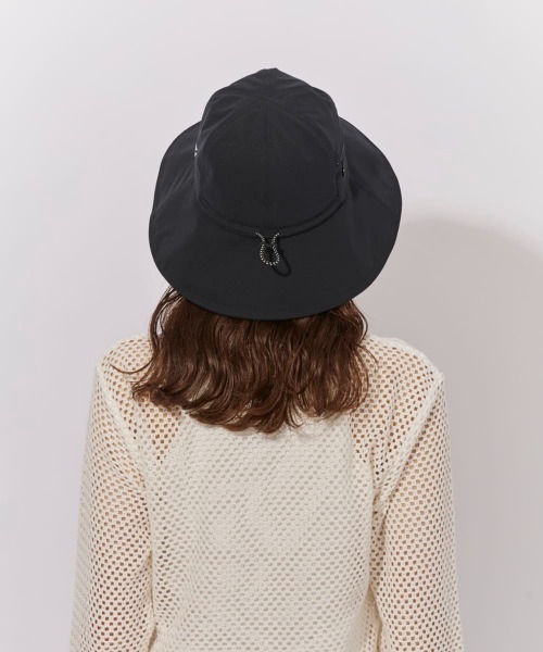 Chapeau d' O(シャポードオー)の「Chapeau d' O Stretch Mesh Pocket Hat / シャポードオー(ハット・レディース・ホワイト/ブラック・M/57.5cm)」の10枚目の写真