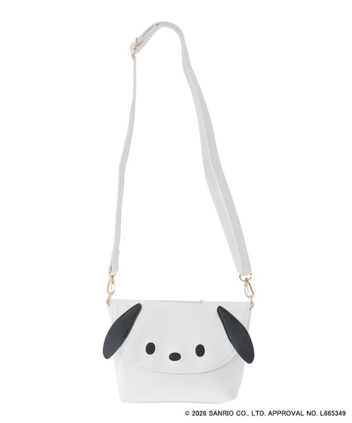 a.v.v（アーヴェヴェ）の「【数量限定】[シナモロール／ポチャッコ]お顔ショルダーバッグ（ショルダーバッグ・キッズ・ダークインディゴブルー/アイボリー・120）」の16枚目の写真