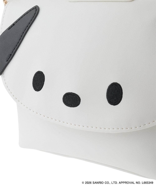 a.v.v（アーヴェヴェ）の「【数量限定】[シナモロール／ポチャッコ]お顔ショルダーバッグ（ショルダーバッグ・キッズ・ダークインディゴブルー/アイボリー・120）」の20枚目の写真